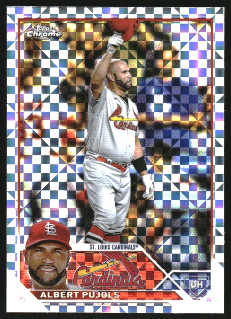2023 Topps Chrome X-Fractors #143 Albert Pujols