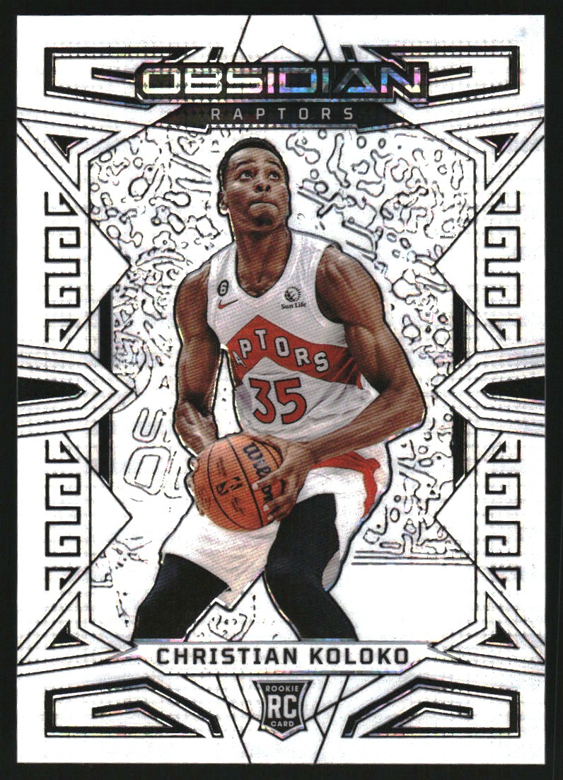 2022-23 Panini Obsidian Electric Etch White Pulsar #177 Christian
