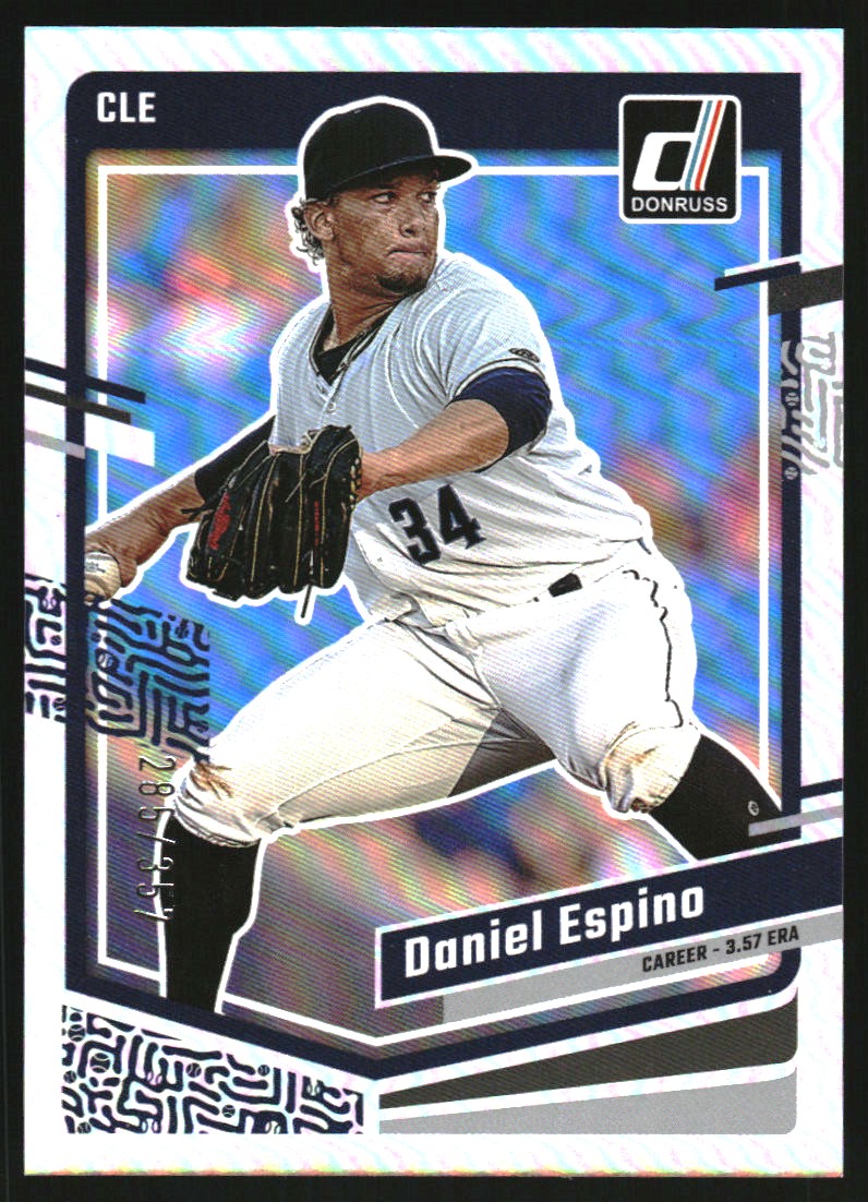 2023 Donruss Stat Line Career #98 Daniel Espino/357