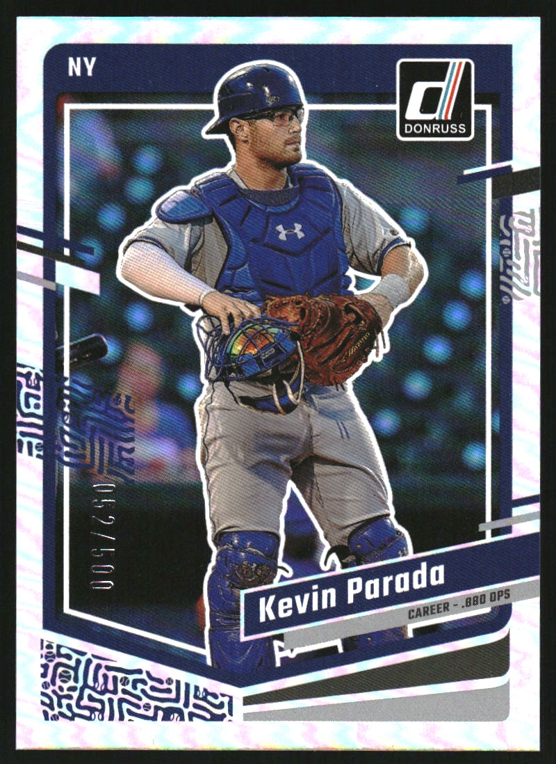2023 Donruss Stat Line Career #108 Kevin Parada/500