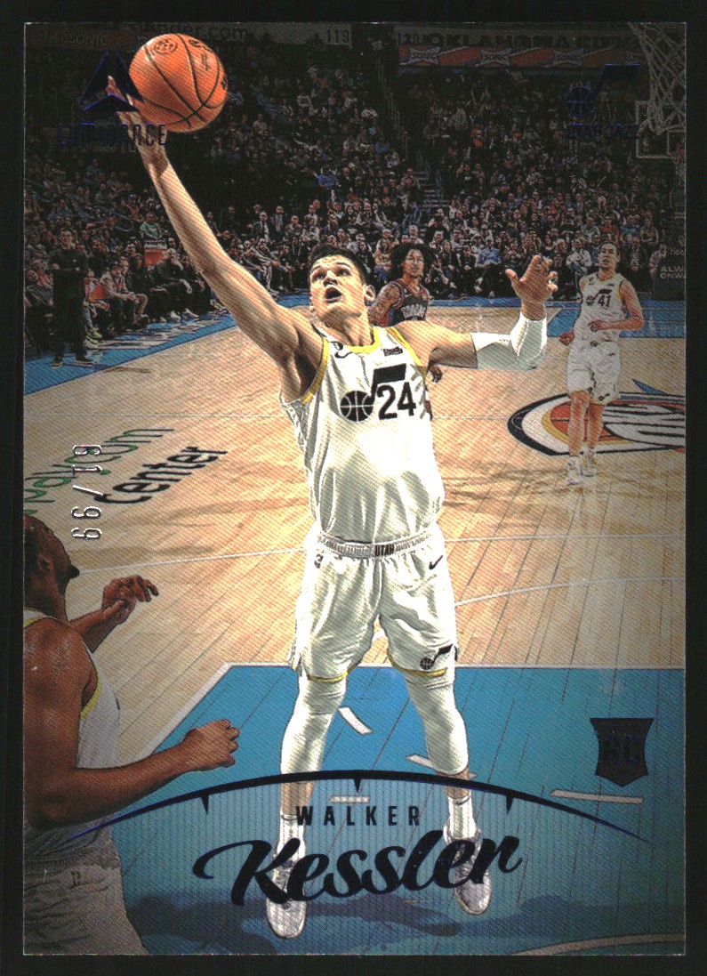 2022-23 Panini Chronicles Blue #144 Walker Kessler/Luminance