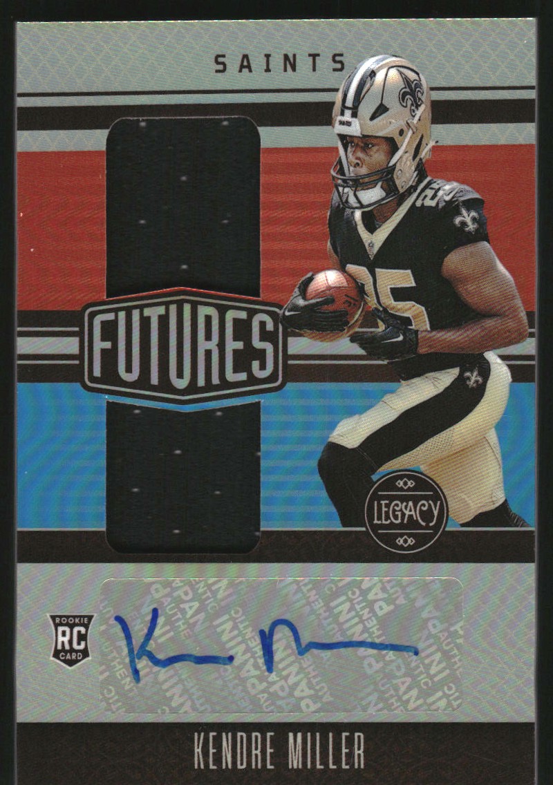 2023 Panini Legacy Futures Dual Patch Autographs #22 Kendre Miller