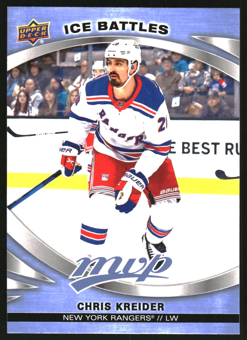 2023-24 Upper Deck MVP Ice Battles #95 Chris Kreider