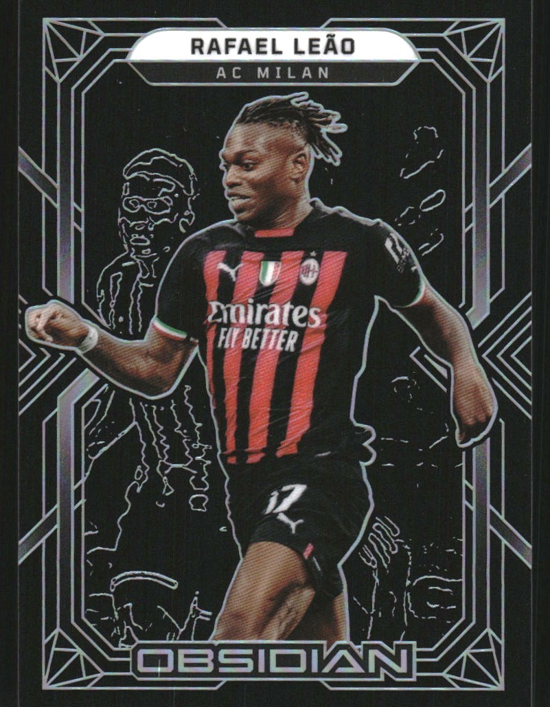 2022 Topps UEFA Club Competitions Orange Rafael Leao AUTO /25 #ALE