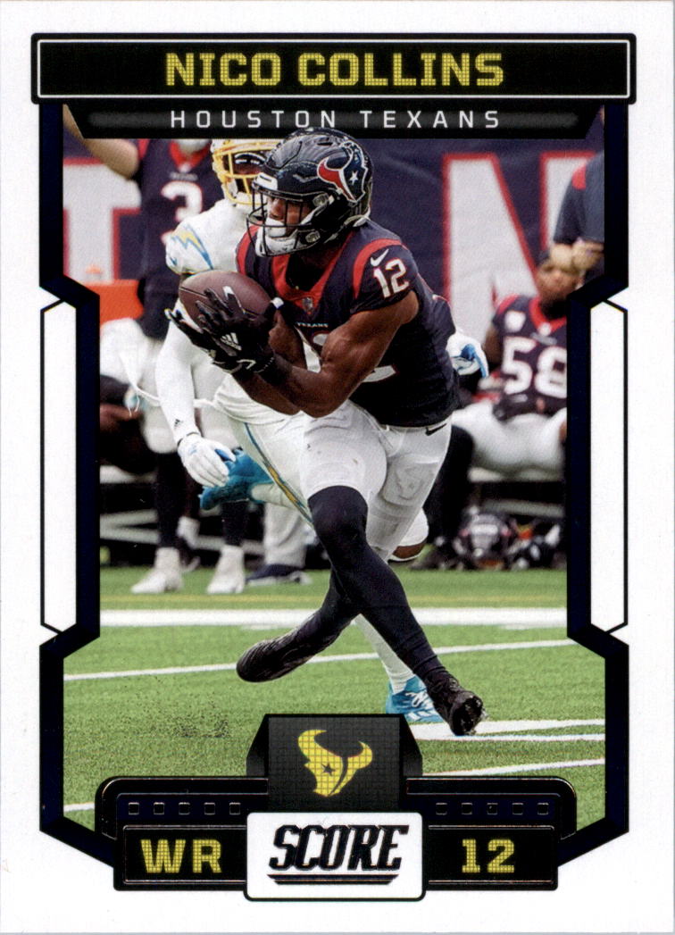 2023 Score Football Card Pick (Base) 1-100