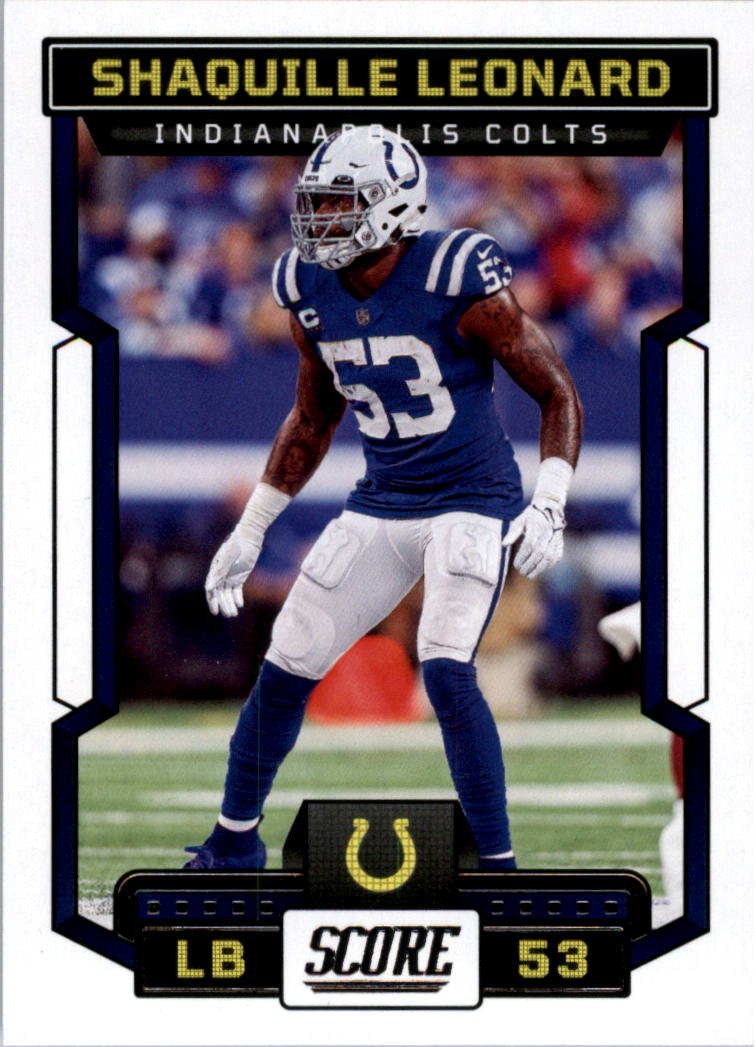 2023 Score Football Card Pick (Base) 1-100