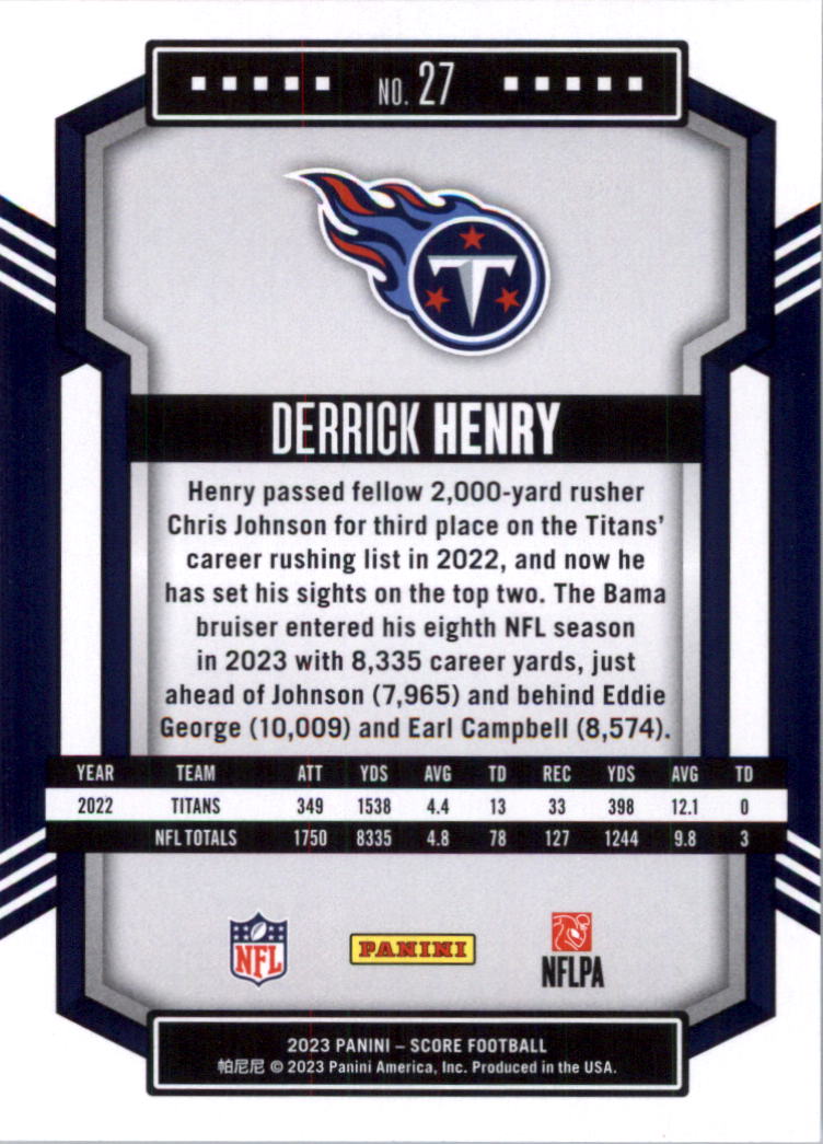 2023 Score Football Card Pick (Base) 1-100