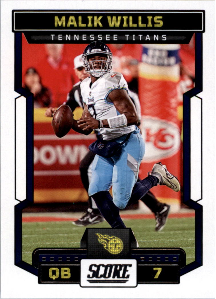 2023 Score Football Card Pick (Base) 1-100