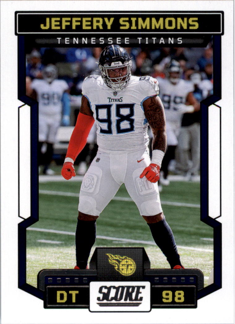 2023 Score Football Card Pick (Base) 1-100