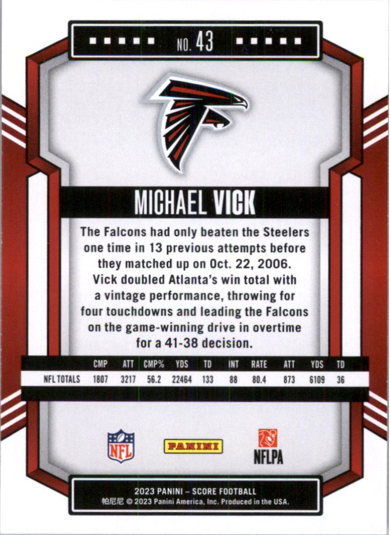 2023 Score Football Card Pick (Base) 1-100