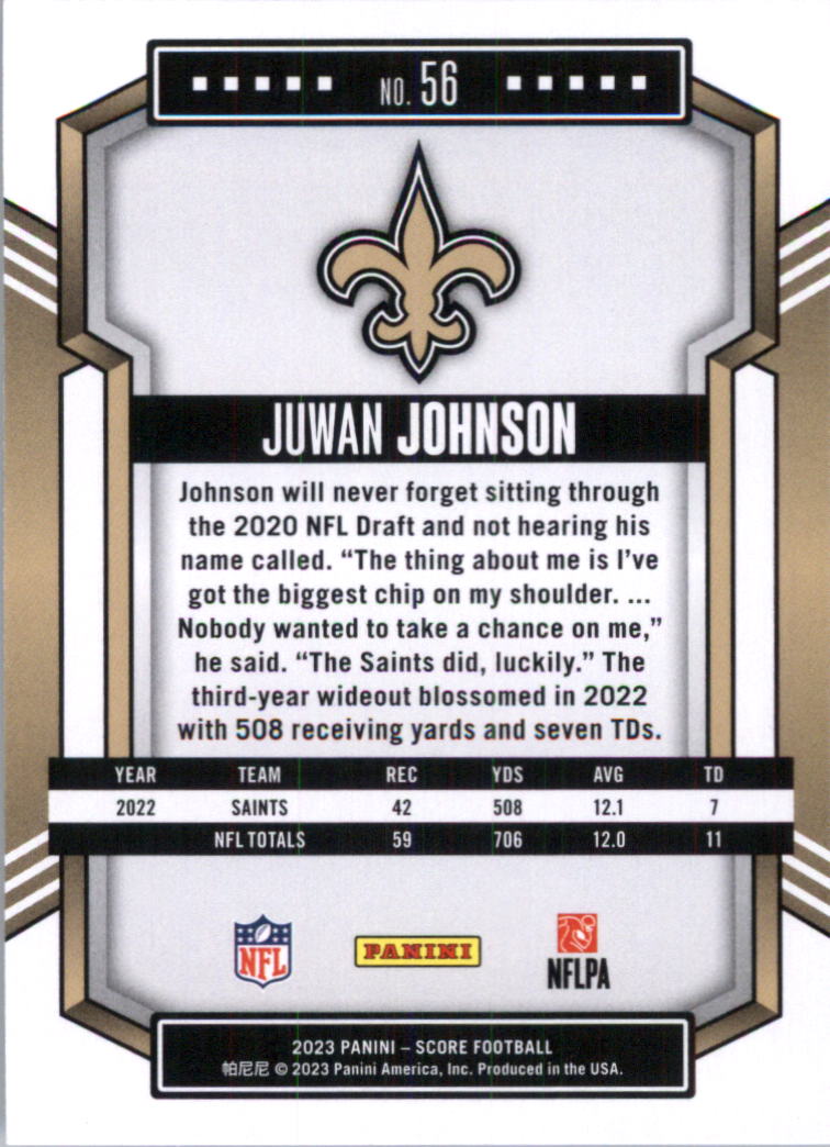 2023 Score Football Card Pick (Base) 1-100