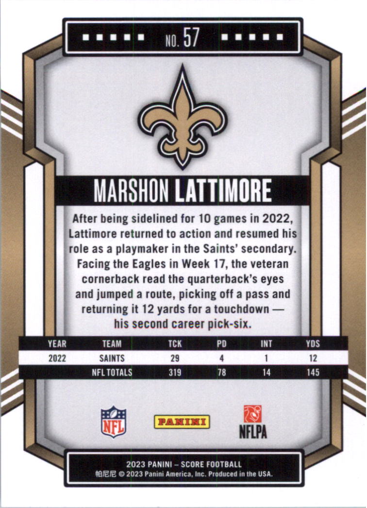 2023 Score Football Card Pick (Base) 1-100