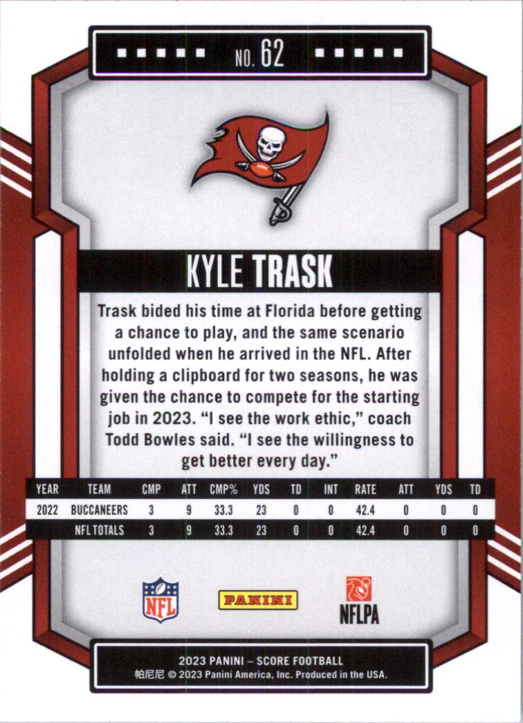 2023 Score Football Card Pick (Base) 1-100