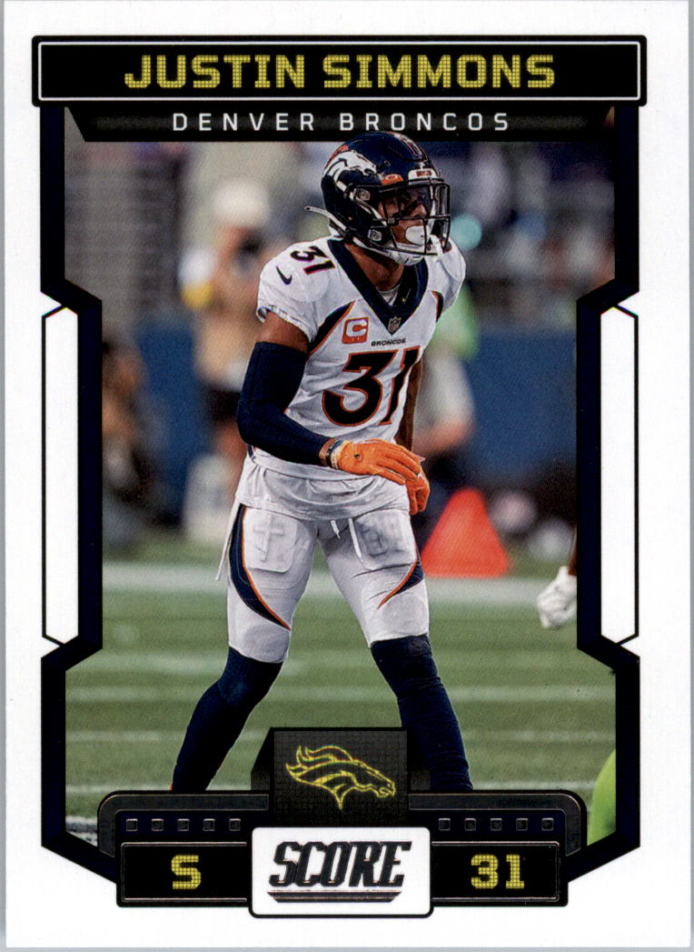 2023 Score Football Card Pick (Base) 1-100