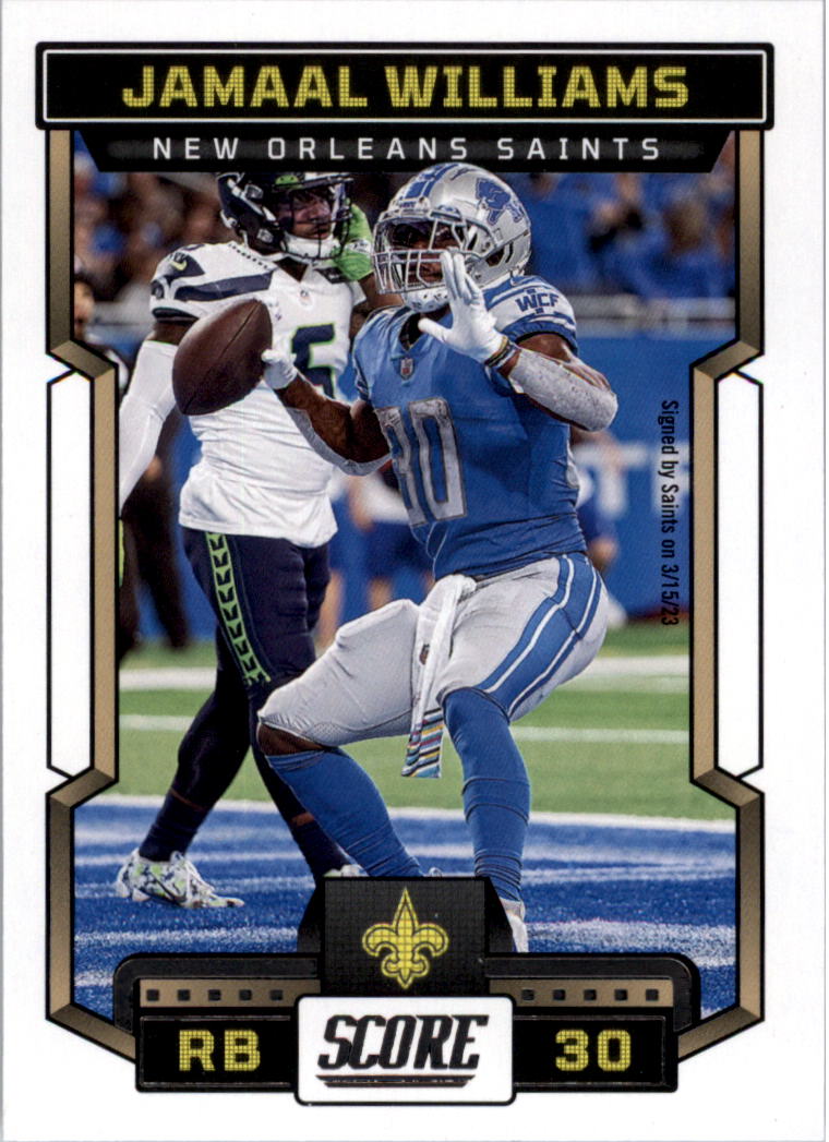 2023 Score Football Card Pick (Base) 1-100