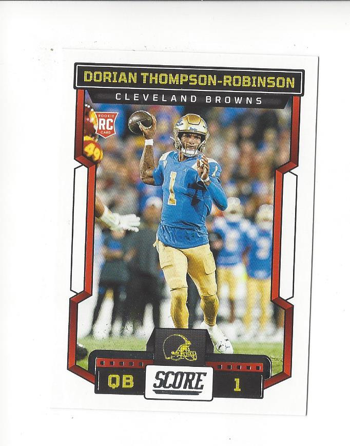 2023 Score Football Rookie Card RC Singles - You Choose