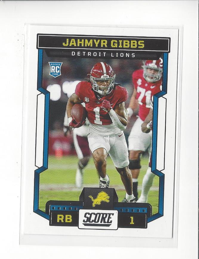 2023 Score Football Rookie Card RC Singles - You Choose