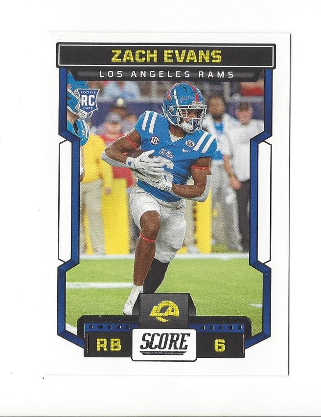 2023 Score Football Rookie Card RC Singles - You Choose