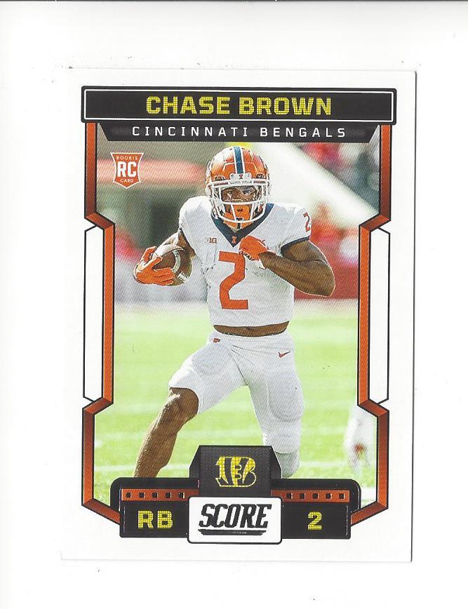 2023 Score Football Rookie Card RC Singles - You Choose