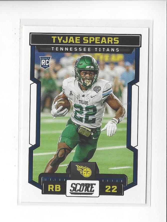 2023 Score Football Rookie Card RC Singles - You Choose