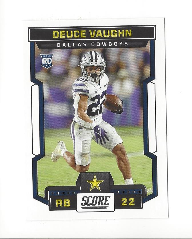 2023 Score Football Rookie Card RC Singles - You Choose