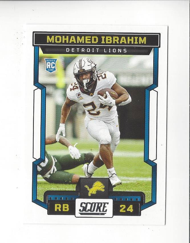 2023 Score Football Rookie Card RC Singles - You Choose