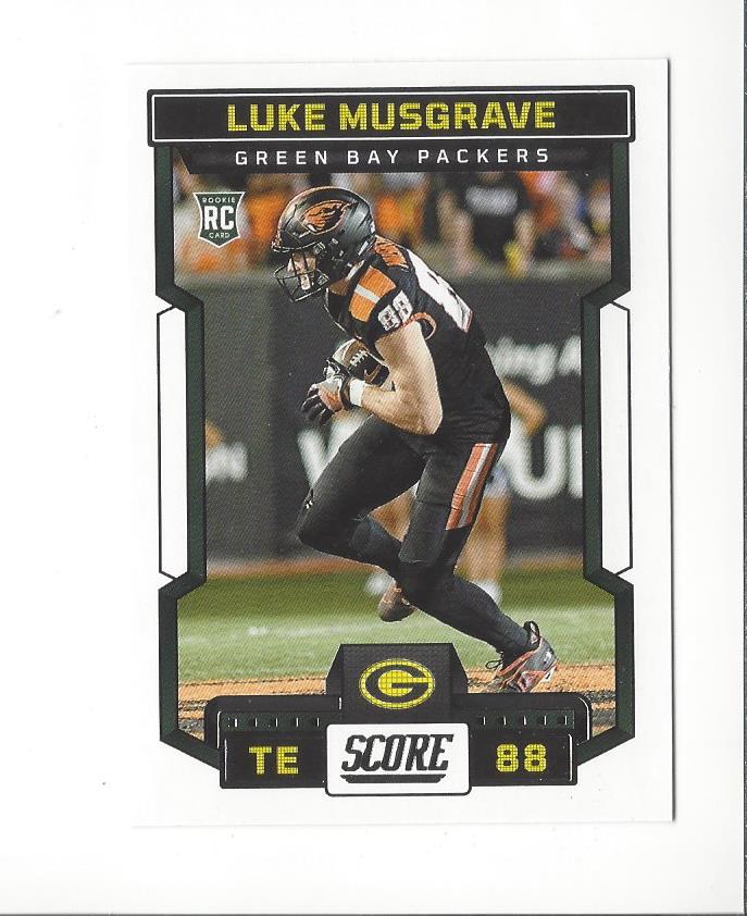 2023 Score Football Rookie Card RC Singles - You Choose