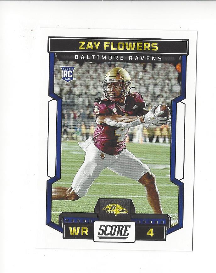 2023 Score Football Rookie Card RC Singles - You Choose