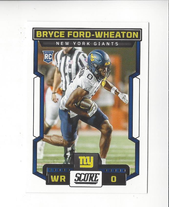 2023 Score Football Rookie Card RC Singles - You Choose