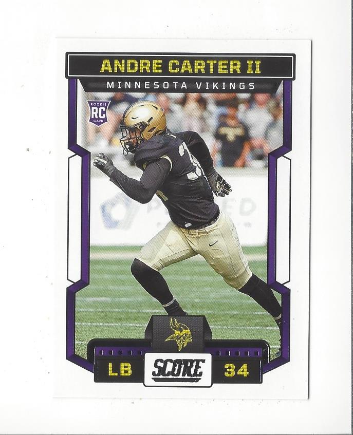 2023 Score Football Rookie Card RC Singles - You Choose