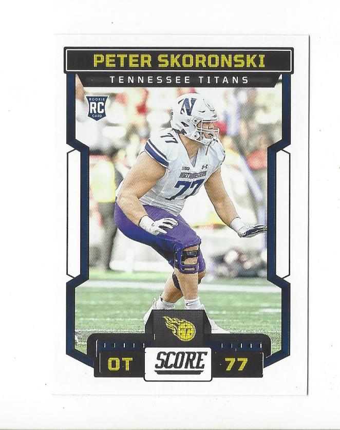 2023 Score Football Rookie Card RC Singles - You Choose