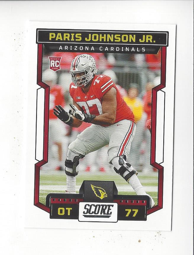 2023 Score Football Rookie Card RC Singles - You Choose