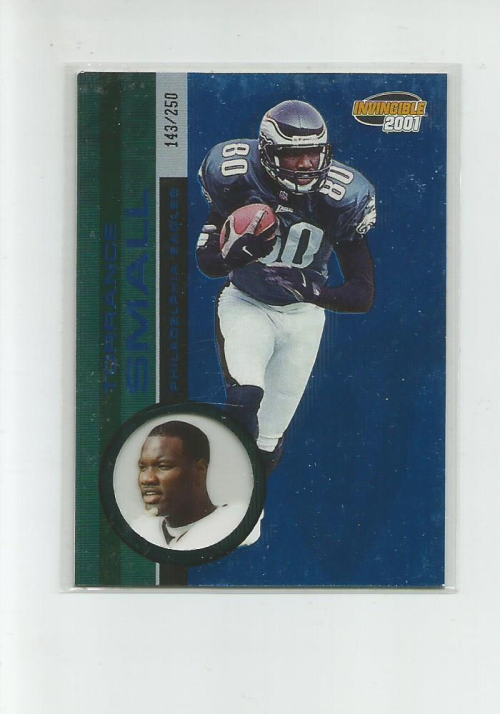 2001 Pacific Invincible Blue #187 Torrance Small