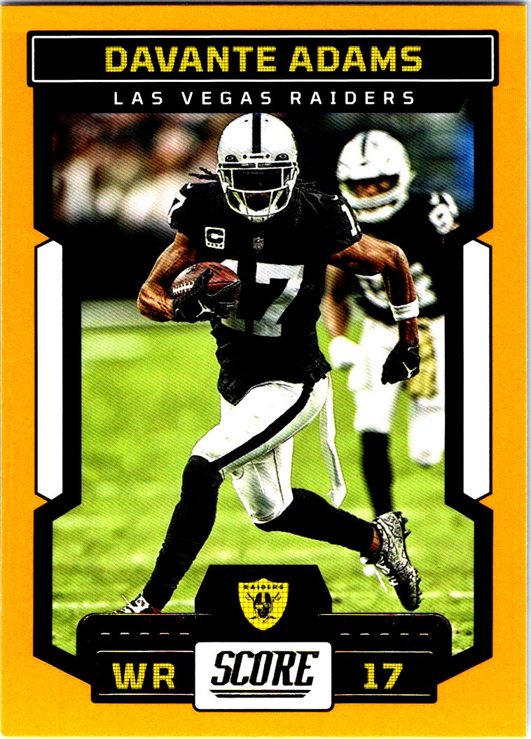 2023 Score Gold #134 Davante Adams - NM-MT