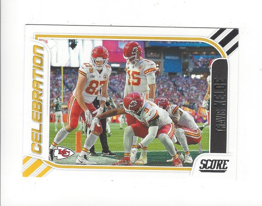 2023 Score Football Celebration Insert Singles - You Choose