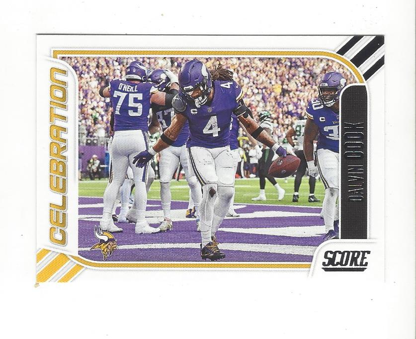 2023 Score Football Celebration Insert Singles - You Choose