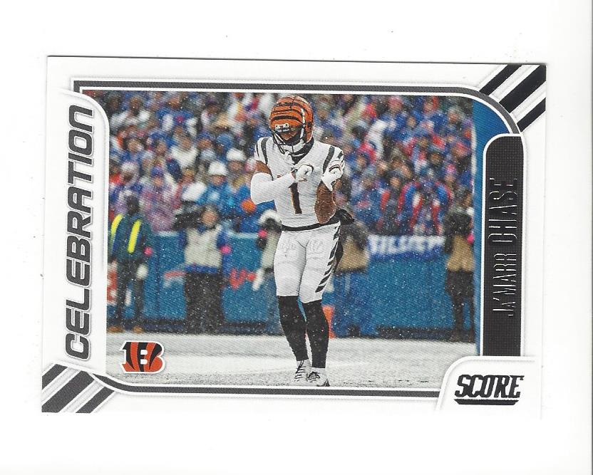 2023 Score Football Celebration Insert Singles - You Choose