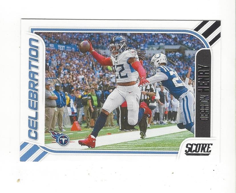 2023 Score Football Celebration Insert Singles - You Choose