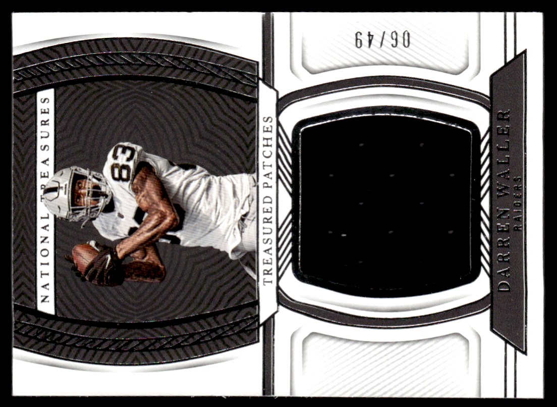 2022 Panini National Treasures Treasured Patches #60 Darren Waller