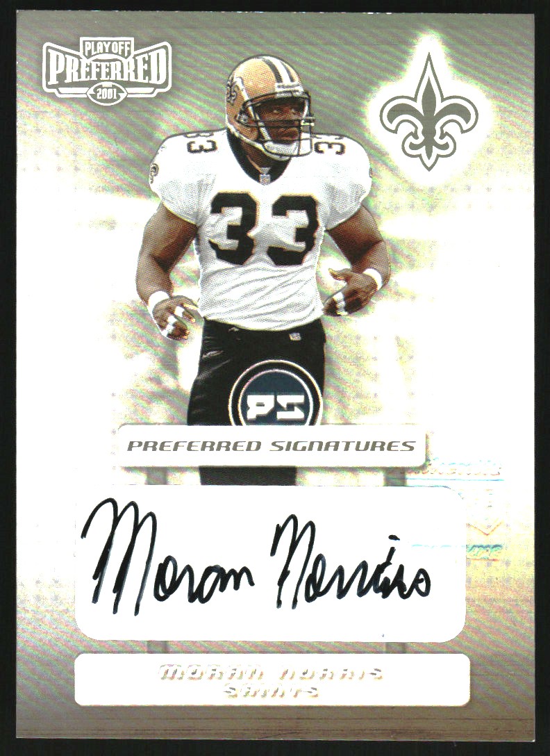 2001 Playoff Preferred Signatures Silver #103 Moran Norris