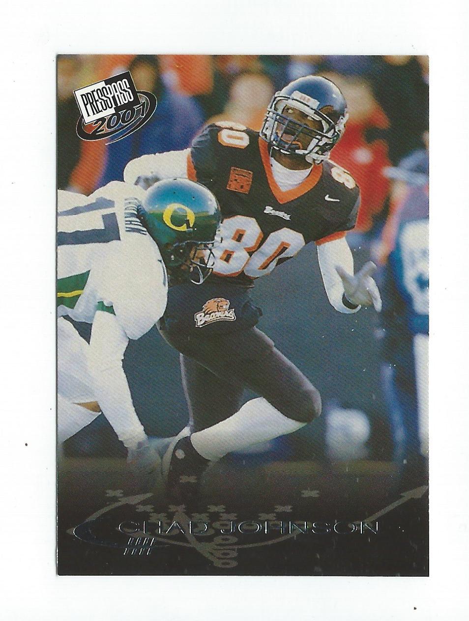 2001 Press Pass #27 Chad Johnson