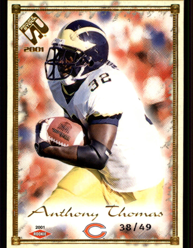 2001 Private Stock (Pacific) Football "Insert and Parallel" Cards - Picture 8 of 73