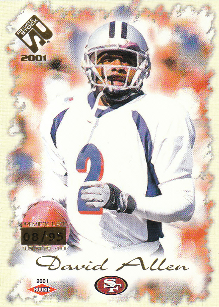 2001 Private Stock (Pacific) Football "Insert and Parallel" Cards - Picture 14 of 73