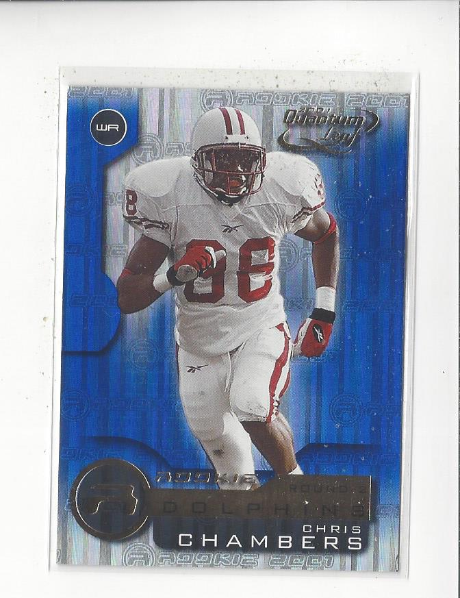 2001 Quantum Leaf #236 Chris Chambers RC
