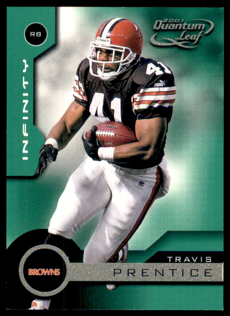 2001 Quantum Leaf Infinity Green #49 Travis Prentice
