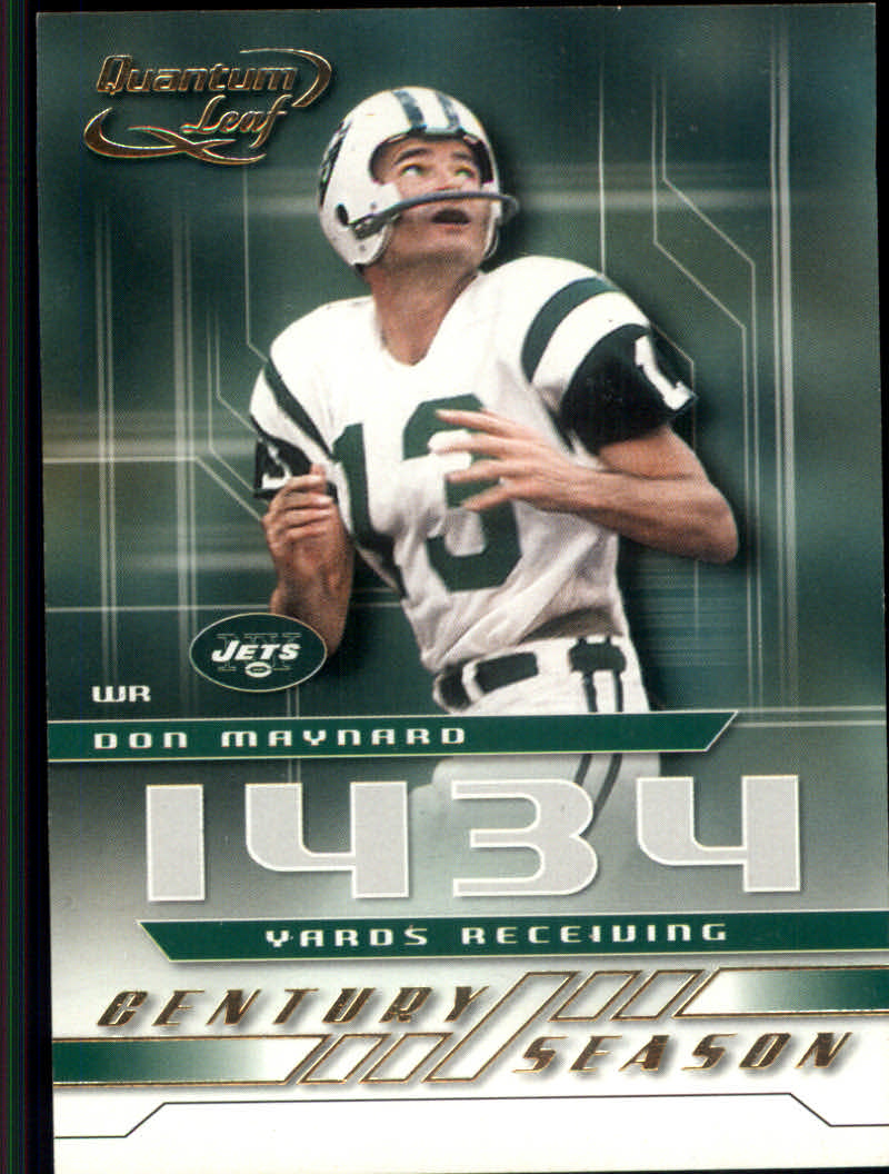 2001 Quantum Leaf Football "Insert and Parallel" Cards - Picture 2 of 23