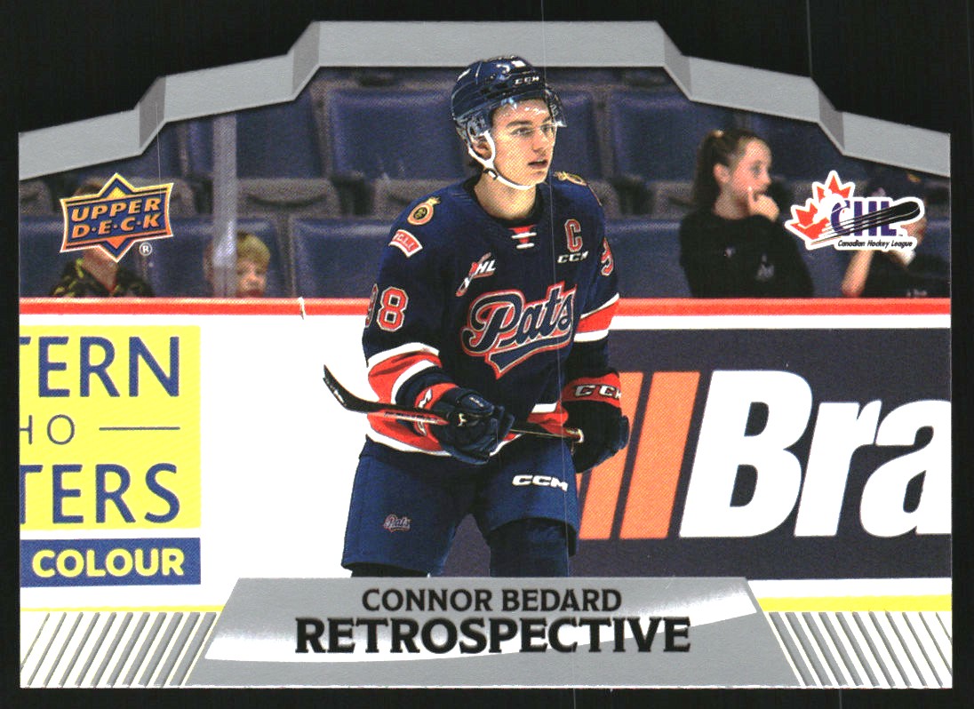 202223 Upper Deck CHL Connor Bedard Retrospective CB1 Connor Bedard