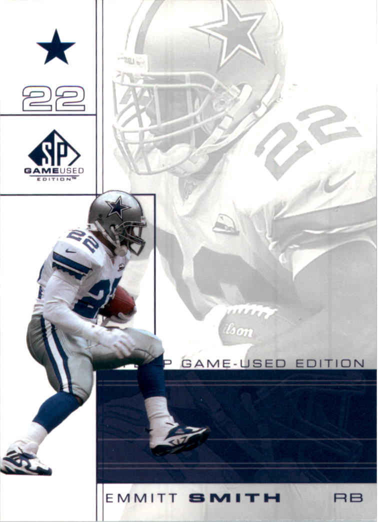 2001 SP Game Used Edition #26 Emmitt Smith