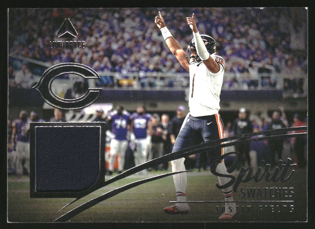 2023 Panini Luminance Spirit Swatches #1 Justin Fields