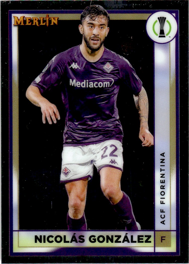 2022-23 Topps Merlin UEFA #5 Nicolas Gonzalez